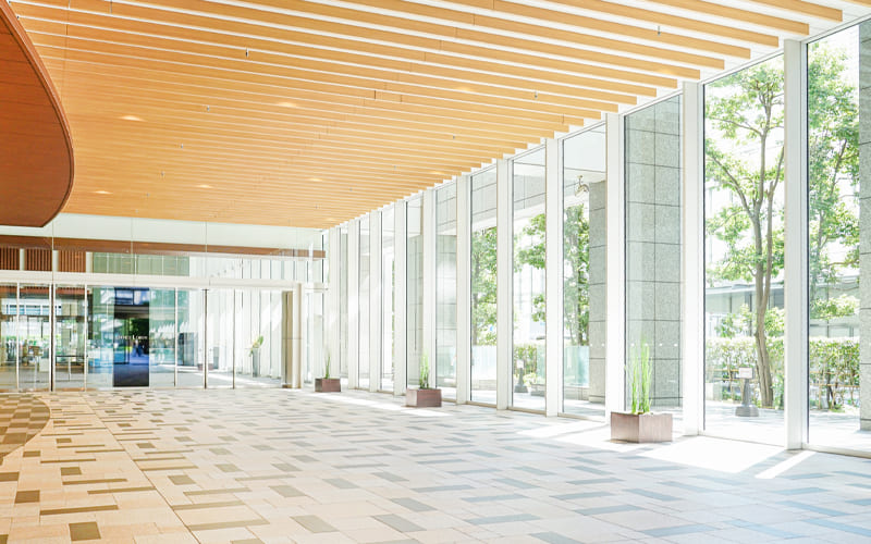 ビル・商業施設ガラスイメージ